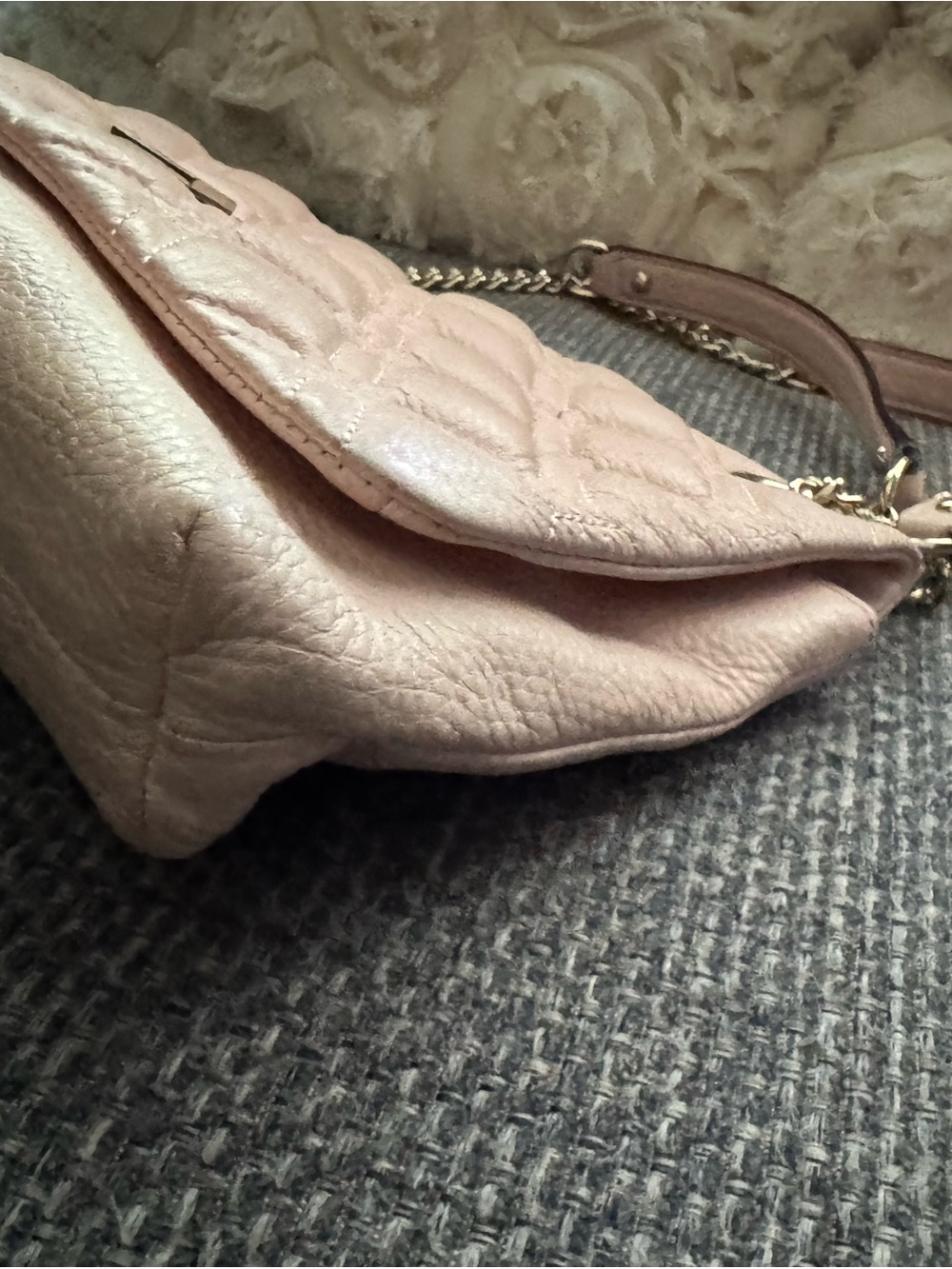 Kate Spade Pink Quilted Leather Crossbody Bag - Picture 6 of 11